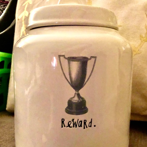 🌼 🏆HP!🏆 Rae Dunn • REWARD JAR • Treat Container - Picture 5 of 9